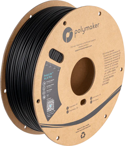 PolyLite PLA Pro (1.75 mm, 1 kg)(Black)