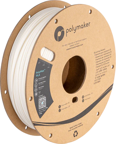 PolyMax PLA (1.75 mm, 0.75 kg)(White)