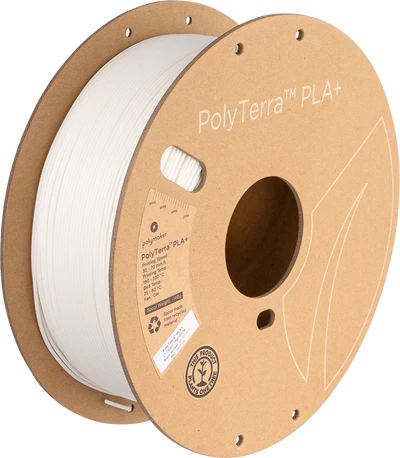 PolyTerra PLA+ (1.75 mm, 1 kg)(White)